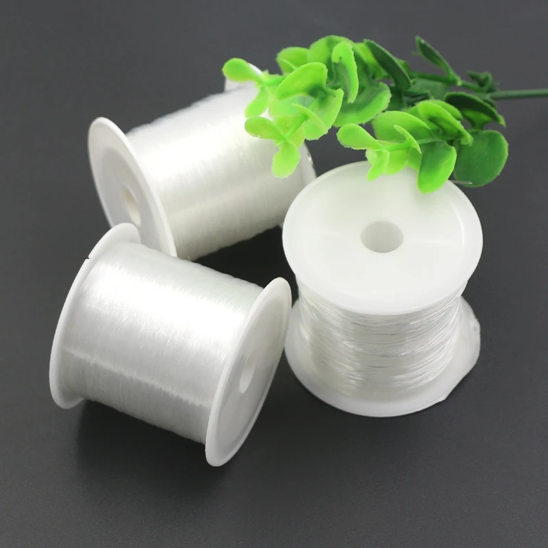 Fishing Lines Thread 100% Nylon Transparent Thread Fishing Line Cord for Necklace Bracelet, Half-transparent
Fishing Lines Thread 100% Nylon Transparent Thread Fishing Line Cord for Necklace Bracelet, Half-transparent