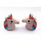 Wholesale Free Sample Mini Mobile Charger Cartoon EMOJI Unicorn Power Bank 2600mAh