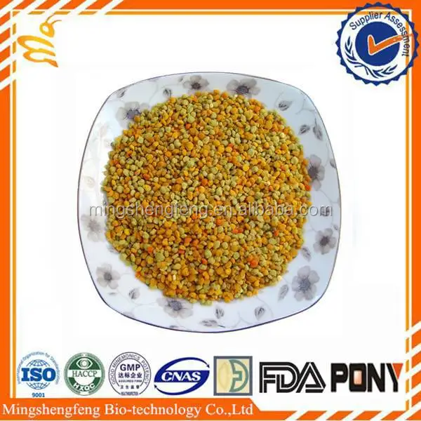 100% natural mixed rape bee pollen from mingshengfeng