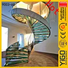 stair round / iron round stair railing stair