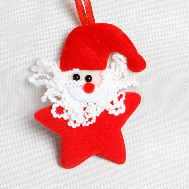 promotional christmas gift polyester felt tree lovely hanging