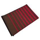 Scarf brown color red stripe silk scarf High quality 100% pure silk jacquard scarf for men's ladies