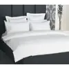 White FUll Size Zipper Quilt Cover Bed Bedding sets