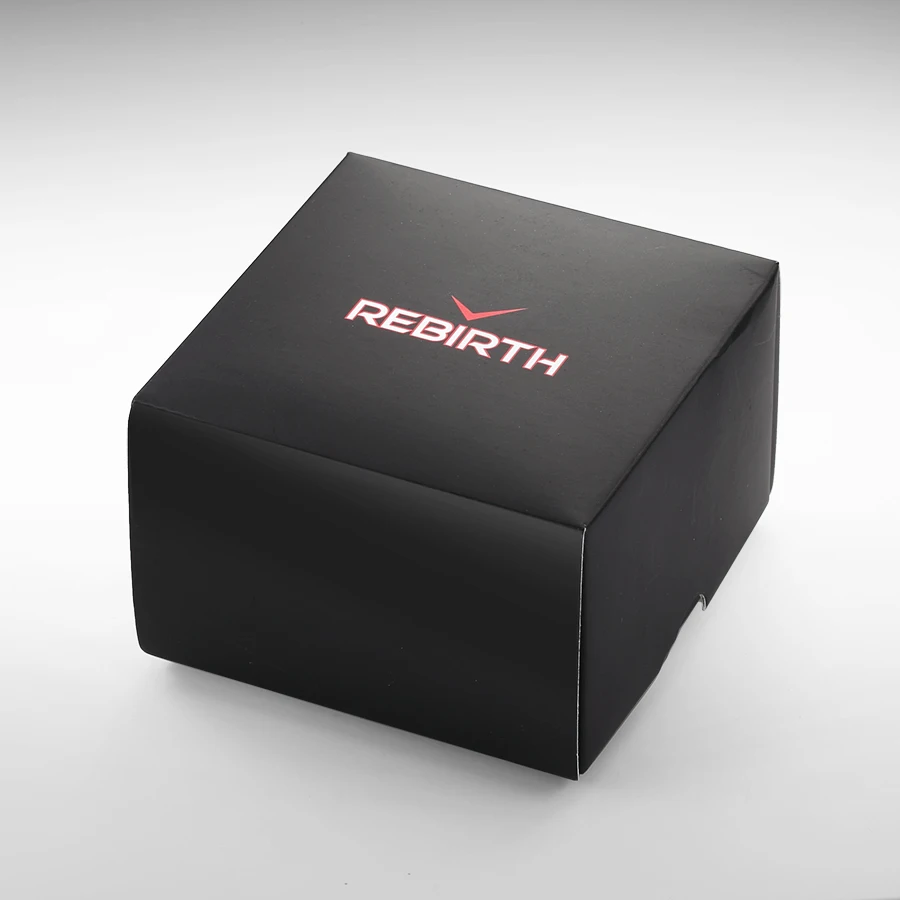 Luxury High Quality Fashion Beautiful REBIRTH Watch Box Small Jewelry Gift Package Paper Watch Box, 1 colors
Luxury High Quality Fashion Beautiful REBIRTH Watch Box Small Jewelry Gift Package Paper Watch Box, 1 colors
