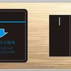 Qlenug T57 M1 Hotel wall Energy saving switch for hotel rooms RFID Card power Saver switch