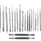 Professional Stainless Steel Metal Nail Cuticle Pusher
