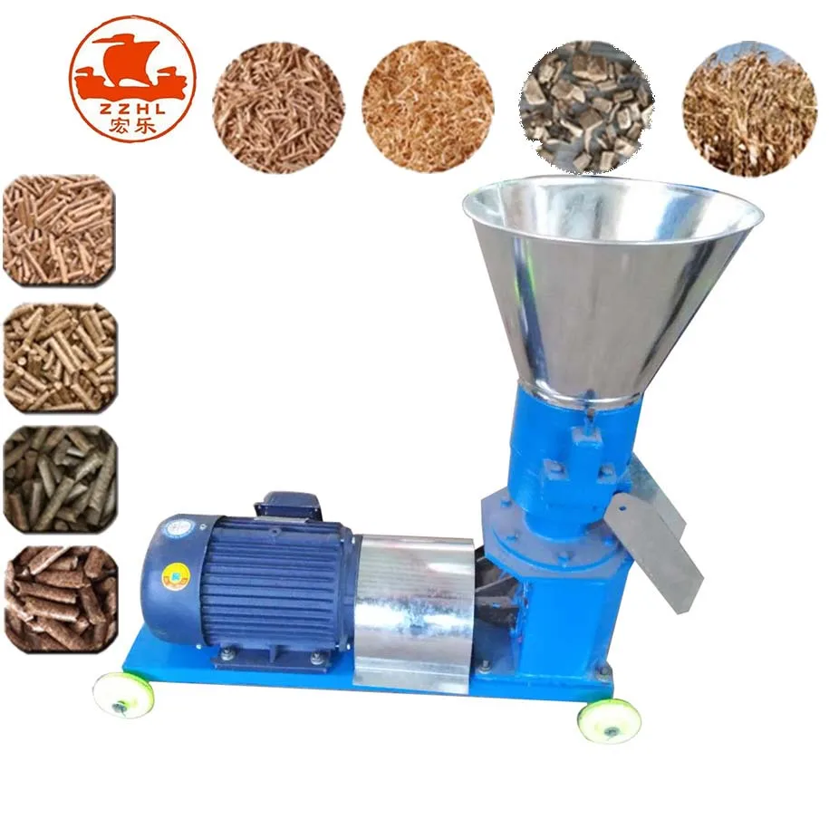 Cattle Feed Manufacturing Machines Pallet Feed Processing Machinery Motor Stainless Steel Provided Automatic Food for Fish Farms factory