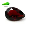 7x9mm pear shape red garnet gems