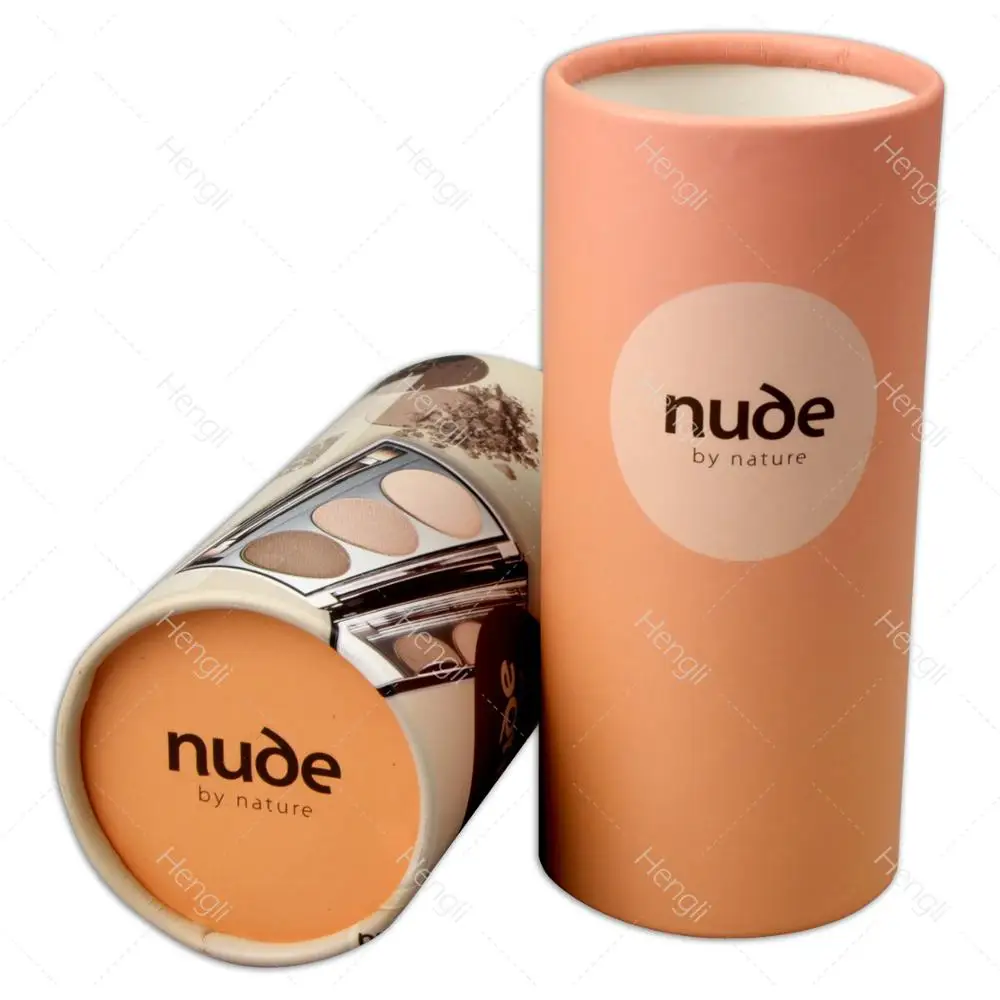 customized high quality paper cardboard cylinder packaging craft