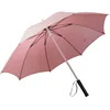 Promotional Custom Acrylic Shaft Golf Multi- Color Changing LED Light Umbrella