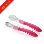 High quality BPA free customized Baby To Use the silicon soft baby spoon