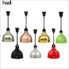 Kitchen equipment hanging food warmer lamp / electric colorful buffet food heat lamp for restaurant