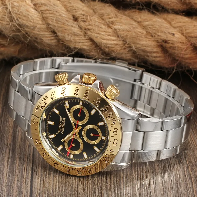 China Wholesale Jargar automatic mechanical movement designer inspired watches at cheap, reloj hombre