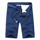 Mens cotton many pockets outdoor summer custom cargo shorts