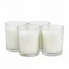 Wholesale 100% Paraffin Wax, Beeswax, Soybean wax Personalized custom glass votive Scented candles For Event Wedding Party