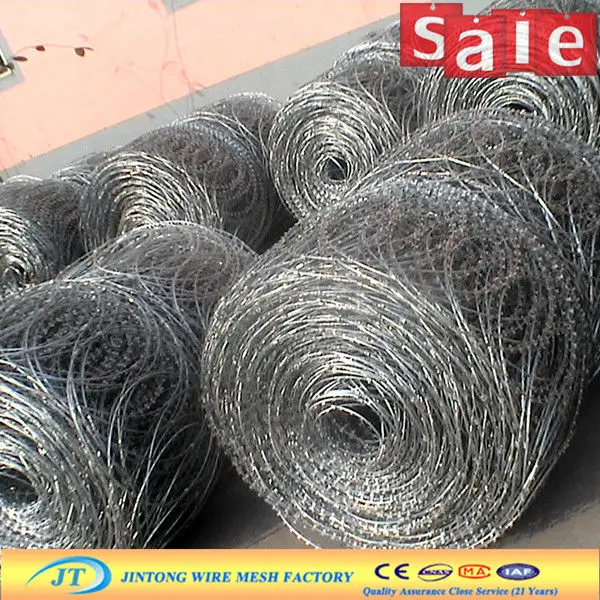 straight line razor barbed wire/razor wire fencing/cheap razor