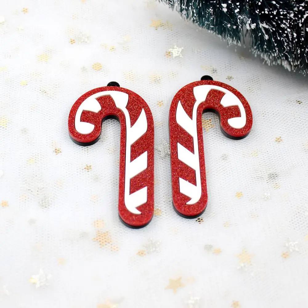 AC1574-60mm High Quality Acrylic Candy Earrings Christmas Earrings Eco-friendly Laser cut 2.4inches
AC1574-60mm High Quality Acrylic Candy Earrings Christmas Earrings Eco-friendly Laser cut 2.4inches
