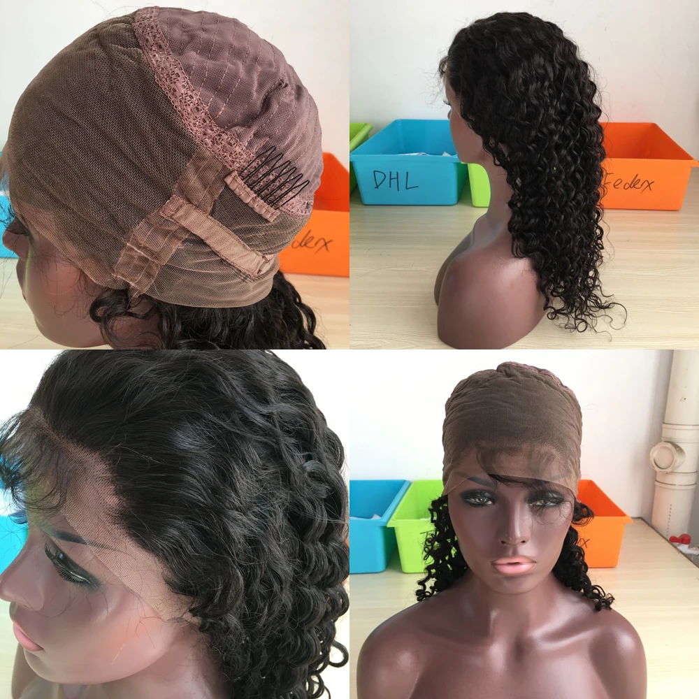 360 Lace Frontal Wigs 150% Density Brazilian Full Lace Human Hair Wigs 360 lace band frontal closure cap wigs For Black Women
360 Lace Frontal Wigs 150% Density Brazilian Full Lace Human Hair Wigs 360 lace band frontal closure cap wigs For Black Women