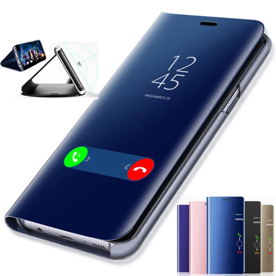 Luxury Clear View Smart Mirror Phone Case For iphone XR XS MAX X 8 7 6 6s Plus Cases Flip Stand Leather Cover Holder Shockproof, Black,gold,rose,blue,silver,purple
Luxury Clear View Smart Mirror Phone Case For iphone XR XS MAX X 8 7 6 6s Plus Cases Flip Stand Leather Cover Holder Shockproof, Black,gold,rose,blue,silver,purple