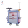 CE/FDA/ISO competitive price hospital emergency medical cabinet on wheels