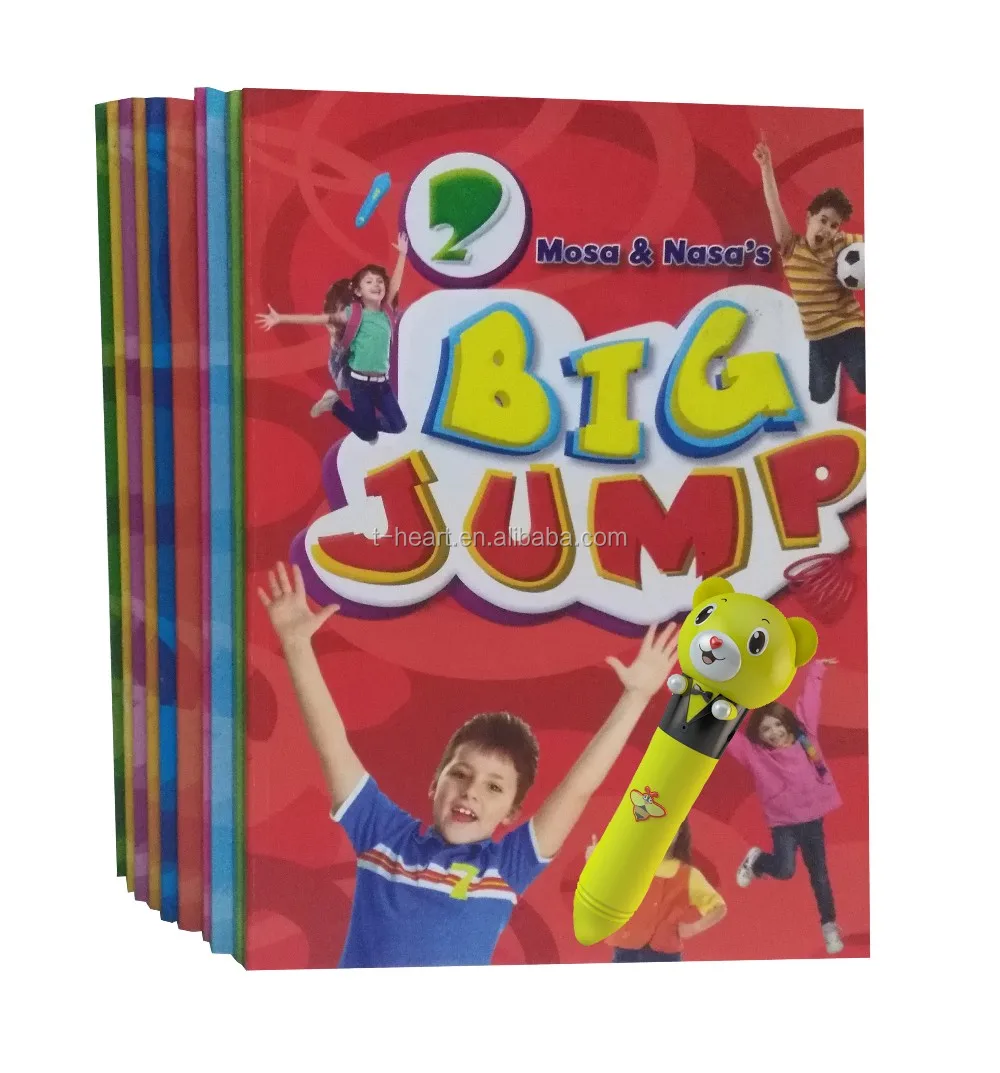 Big Jump books Speaking and practice English word with talking pen