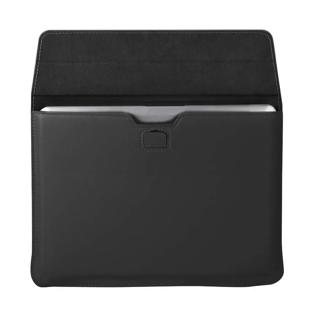 PU Leather Cover with rear pocket design Laptop Carrying Bag with Stand Function for Macbook 11 13 15 Sleeve, Black
PU Leather Cover with rear pocket design Laptop Carrying Bag with Stand Function for Macbook 11 13 15 Sleeve, Black