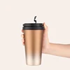 2019 new product 500ml private label bpa free vacuum insulated stainless steel coffee mugs tumbler cups custom logo