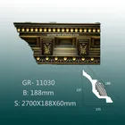 Environmental Decorative Light PU moldings/ Crown Molding Ceiling