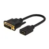 HDMI to Dual Link DVI Adapter DVI D 24+1 Male to HDMI Female Converter Adapter Cable