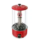portable automatic rotation smokeless bbq electric kebab grill