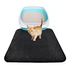Cat Litter Trapper Litter Mat, EZ Clean Cat Mat, Litter Box Mat Water Proof Layer