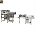 WLDH 2000l 100L stainless steel horizontal food spiral paddle auger ribbon mixer blender mixing blending machine