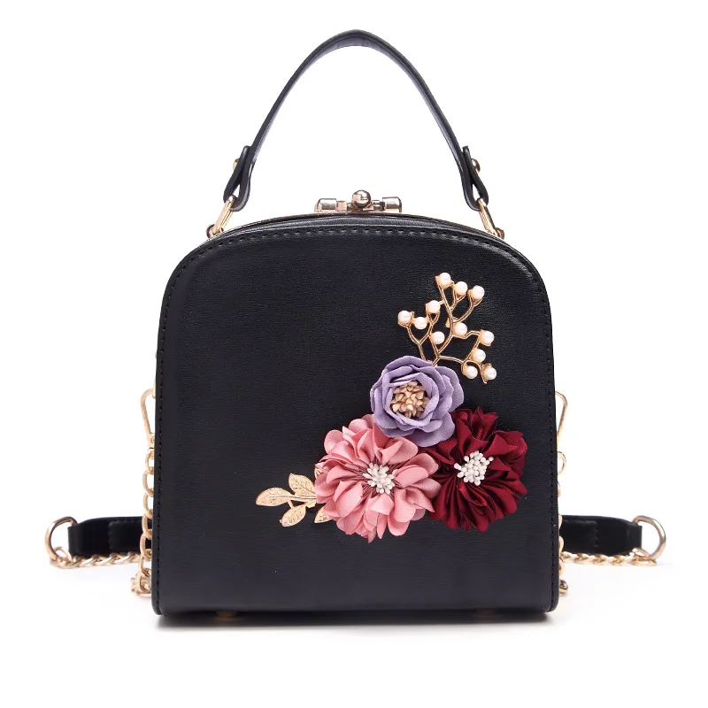 2021 Design Embroidery Flowers Metal Clip PU Leather Ladies Hand Bags Long Chain Women Shoulder Handbags, Black/pink/grey
2021 Design Embroidery Flowers Metal Clip PU Leather Ladies Hand Bags Long Chain Women Shoulder Handbags, Black/pink/grey