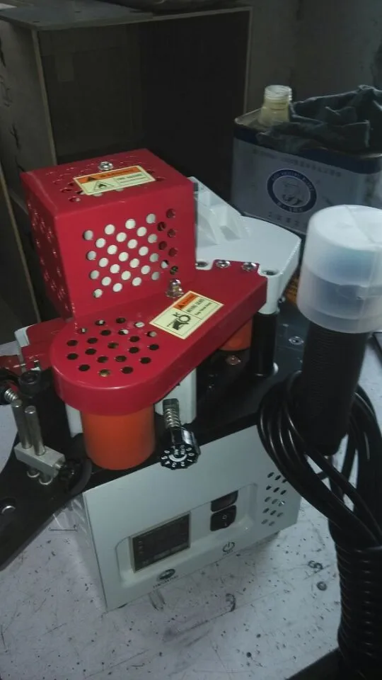 Portable Edge Banding Machine Model Iii With Hot Melt Adhesive Pot