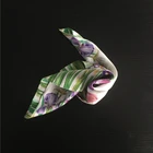 Factory Direct Hand Roll Digital Square Digital Print Silk Scarf