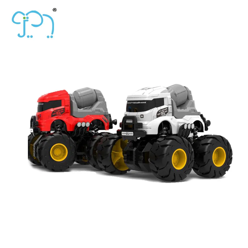 Gros modèle de camion moulé sous pression pour enfants friction jouet ensemble avec EN71