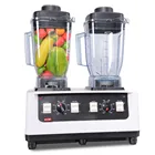 Restaurant Kitchen Appliances Multi function Double Jars Food Blender Machine
