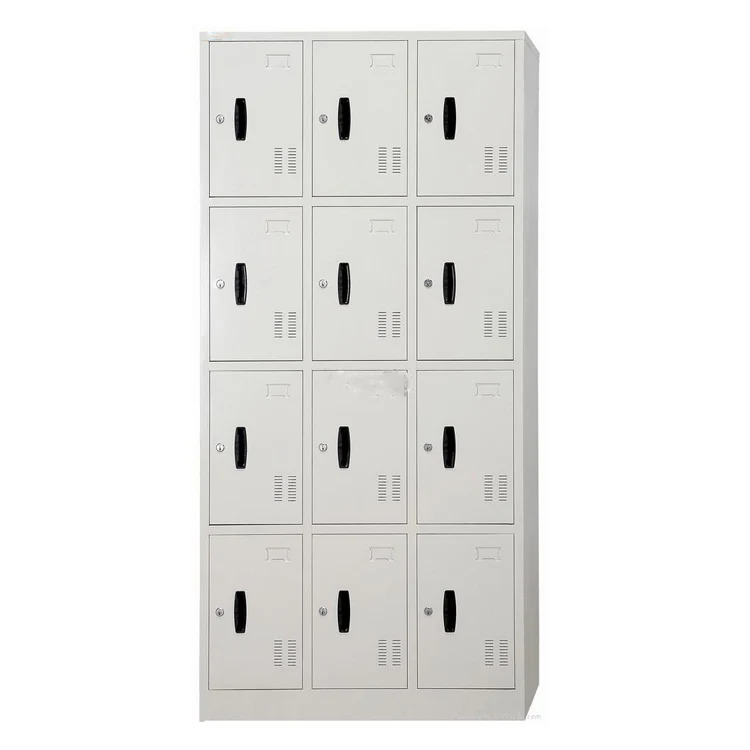 Kd 12 Doors Steel Locker Metal Storage Cabinet Cupboard Clothes