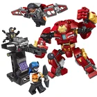XINH super hero hulkbuster model Building Blocks Kids intelligence game