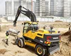 19.8-21.8 tons used manufacturer CE approved volvo wheel excavator manufacturer CE approved