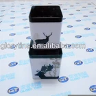 Square candy tin box, coffee tin cans,tea tin