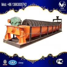 Mineral processing spiral classifier for gold processing, rotary screen classifier equipment