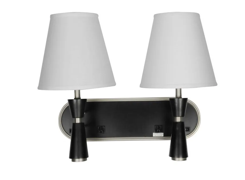 Modern Double Retro Living Room Decorative Metal Wall Light Fixtures