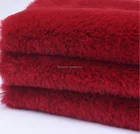 hot sale 100% polyester heavy-weight rabbit fur