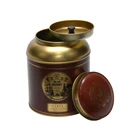 Manufacturer custom metal tea tin can tea tins cans tea packaging box