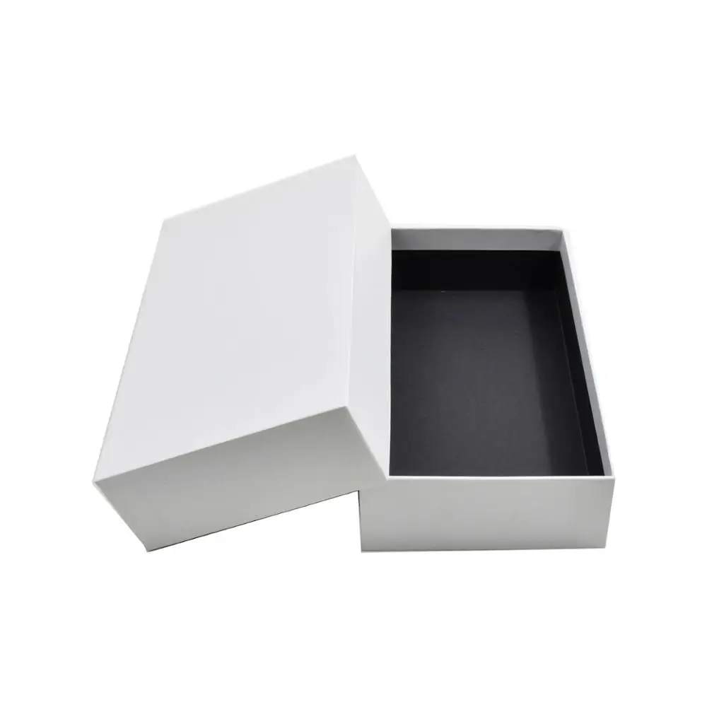 Stock retail white rectangle craft paper box cosmetic box rigid box packaging with lid 8*8*7CM
Stock retail white rectangle craft paper box cosmetic box rigid box packaging with lid 8*8*7CM
