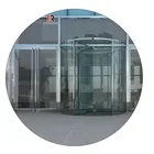 3-Wing/4-Wing All Glass Revolving Door Crystal Revolving Door Entrance