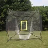 High quality Baseball and Softball Practice Net 7 x 7 with bow frame For sale