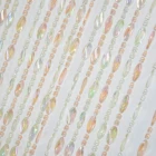 Pink and white beautiful twist beaded string bedroom curtains