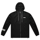 Best Selling Black Casual Hooded Sportswear men's jackets coats